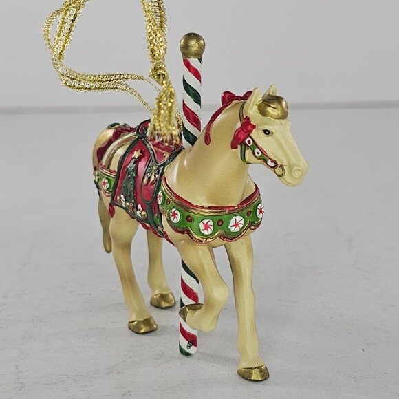 Trail of Painted Ponies Christmas Carousel Ornament - Picture 3 of 8